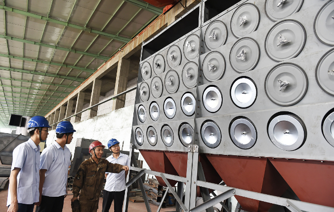 氣體中粒子分離設備---布袋除塵器